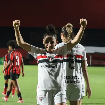 02/08/2026 - São Paulo vence Vitória e assume liderança do Brasileirão Feminino. Foto: São Paulo FC/ Divulgação