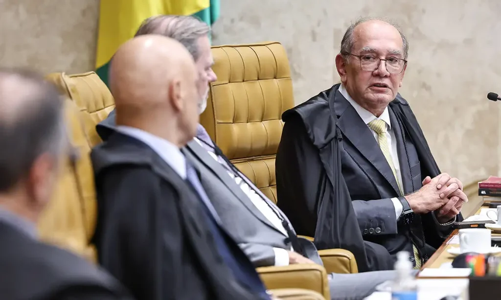Brasília (DF), 18/06/2026 - Ministro Gilmar Mendes fala durante sessão plenária do STF. Foto: Antônio Augusto/STF