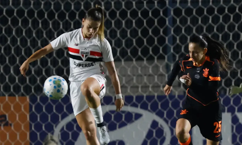 25/09/2026 - Brasileiro Feminino: Corinthians x São Paulo sustenta força paulista. Foto: Rubens Chiri/São Paulo FC