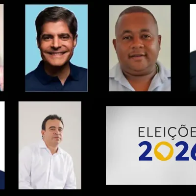 Brasília (DF), 23/09/2026 - Candidatos ao governo da Bahia. Foto: Arte/Agência Brasil