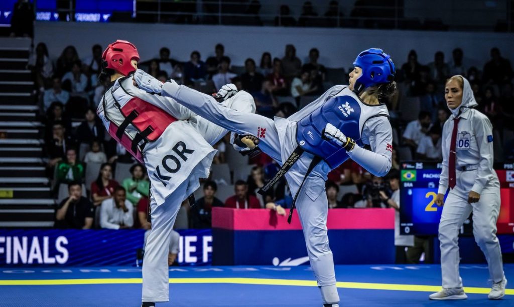 Brasília (DF), 06/09/2026 - Maria Clara Pacheco mantém hegemonia no ciclo olímpico do taekwondo.
Foto: World Taekwondo/Divulgação