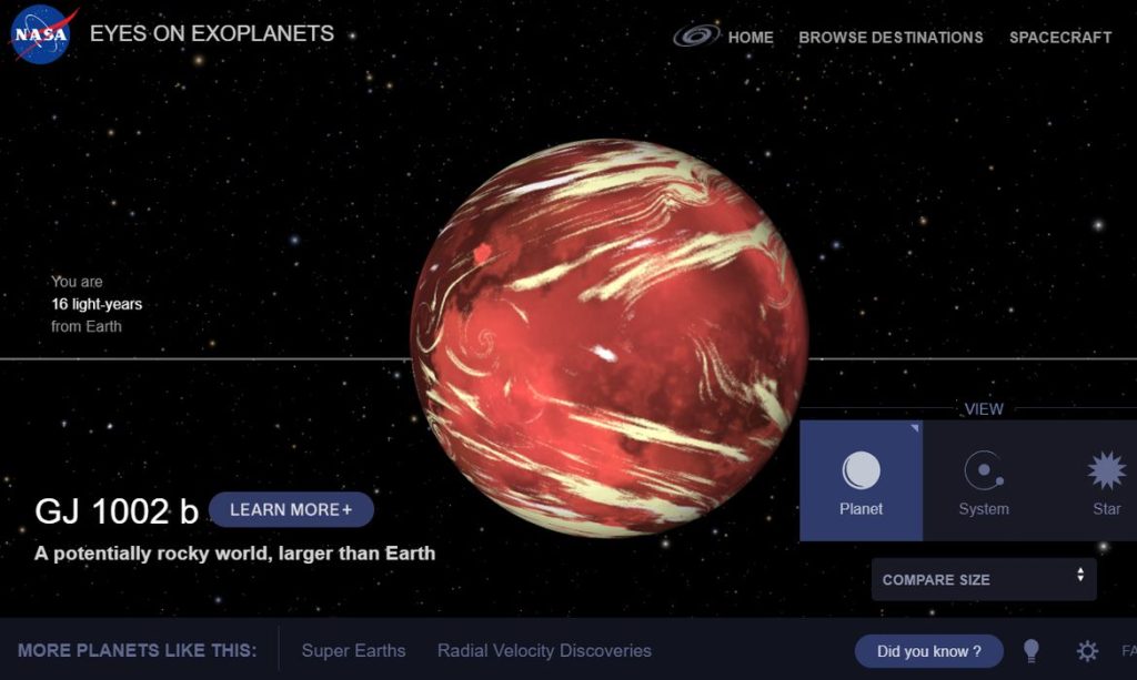 Rio de Janeiro (RJ), 18/09/2026 - Pesquisa identifica oito planetas candidatos a ter vida extraterrestre.
Frame Nasa