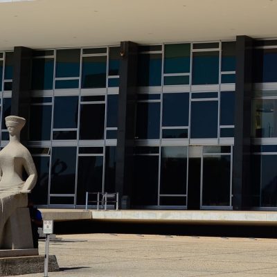Fachada do edifício sede do Supremo Tribunal Federal - STF