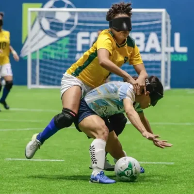 Seleção feminina é vice-campeã da Copa América de futebol de cegas, em 08/09/2026