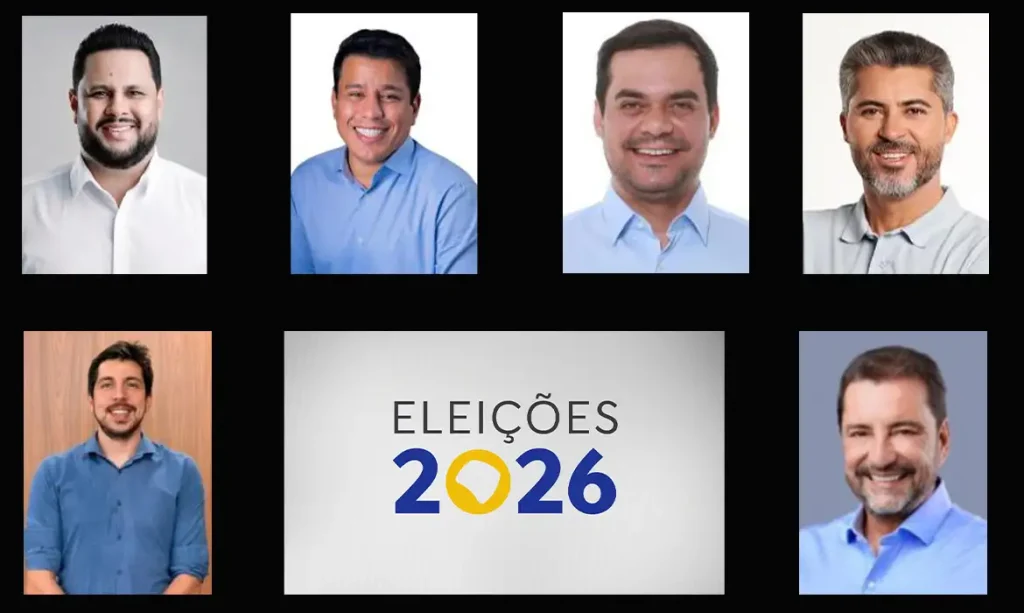 Brasília (DF), 23/09/2026 - Candidatos ao governo de Rondônia. Foto: Arte/Agência Brasil