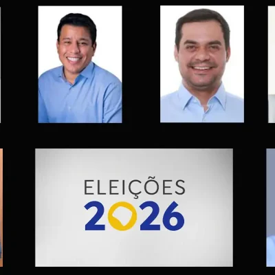 Brasília (DF), 23/09/2026 - Candidatos ao governo de Rondônia. Foto: Arte/Agência Brasil