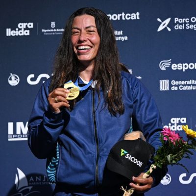 Ana Sátila fatura ouro na final do C1 da etapa da Copa do Mundo de canoagem slalom na Espanha, em 12/09/2026