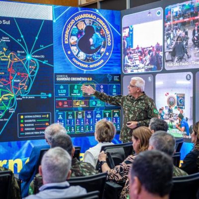 Guardião Cibernético 8.0 fortalece a integração nacional para proteger o espaço digital . Foto: Cb Marcos/ CCOMSEx