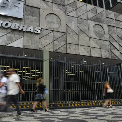 Edifício sede da Petrobras na Avenida Chile, centro da cidade.