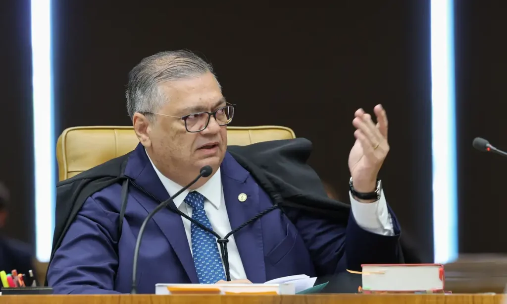 Brasília (DF), 15/09/2026 - Ministro Flávio Dino durante sessão do STF. Foto: Rosinei Coutinho/STF