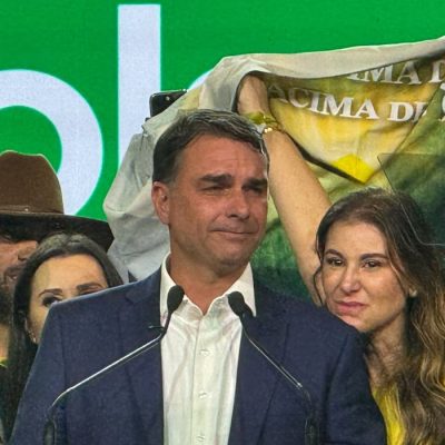 São Paulo - 25/07/2026 - Convenção do PL oficializou Flávio Bolsonaro como candidato à Presidência em evento no Pacaembu. Foto: Maura Martins/TV Brasil.