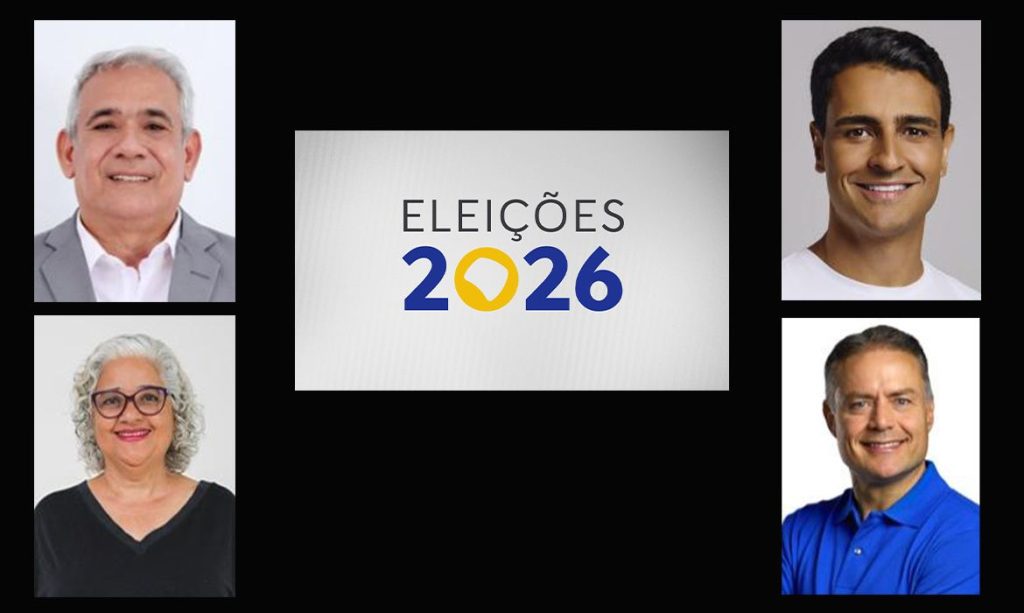 Brasília (DF), 23/09/2026 - Candidatos ao governo de Alagoas. Foto: Arte/Agência Brasil