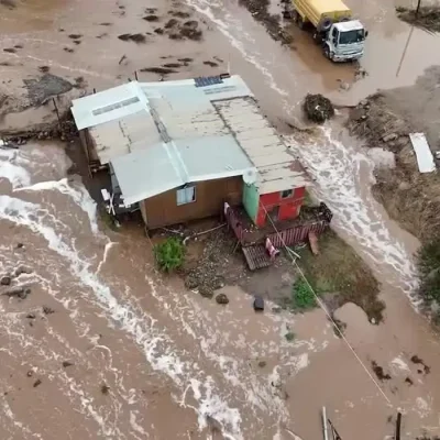 A América do Sul enfrenta eventos climáticos extremos com o início do 'super' El Niño. Foto: Frame/Reuters/ Proibido reprodução