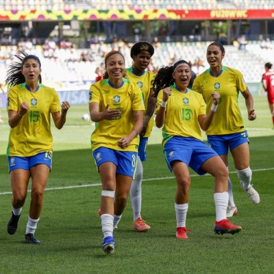 Brasil faz 3 a 0 sobre Canadá e avança antecipadamente às oitavas de final da Copa do Mundo Feminina saub-20 em 08/09/2026