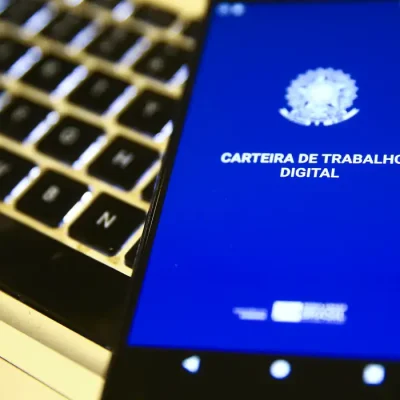 Carteira de trabalho digital.
