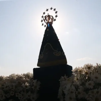 Missa em ação de graças a nossa Senhora Aparecida na esplanada dos ministérios.
