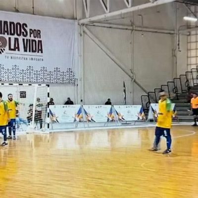Mérida, 20/09/2026 - Brasil conquistou o 4º título, ao golear a Argentina por 10 a 1, na grande final do Mundial de Futsal Down 2026. Foto: CBDI/Divulgação