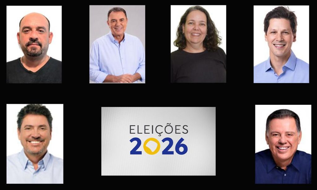 Brasília (DF), 24/09/2026 - Candidatos ao governo de Goiás. Foto: Arte/Agência Brasil