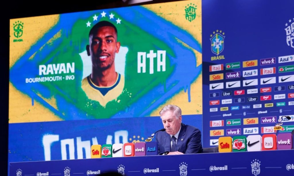 Ancelotti faz primeira convocação pós-Copa do Mundo em 09/08/2026