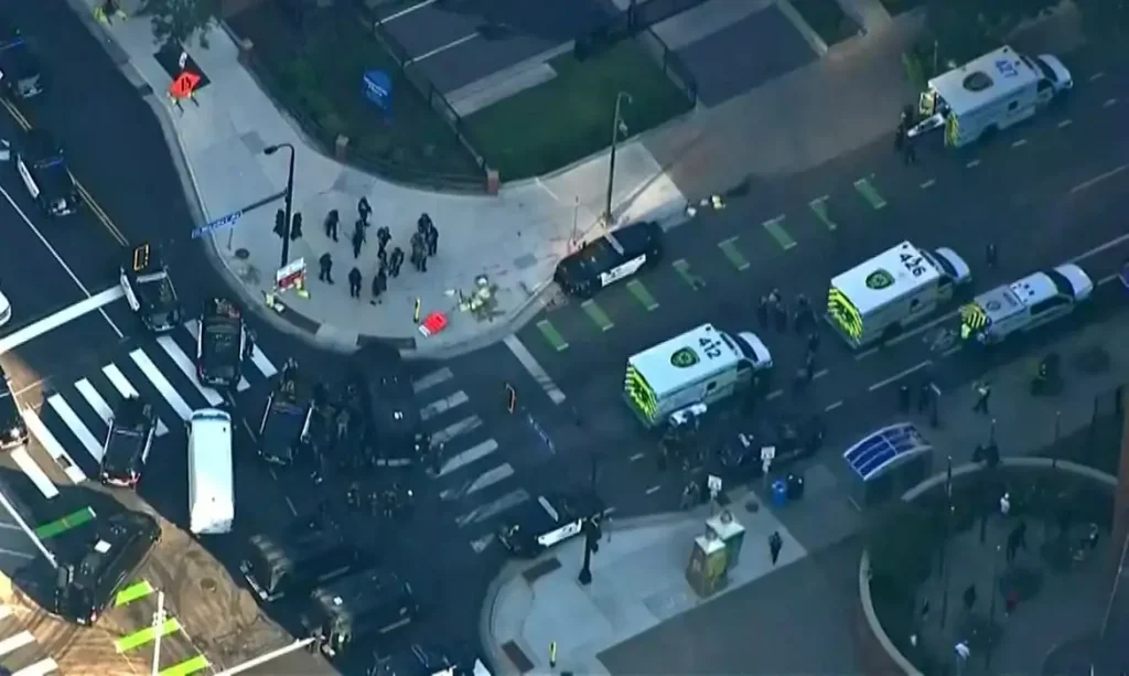 Police respond to a shooting authorities said involved multiple victims in Minneapolis, Minnesota, U.S., September 2, 2026 in a still image from aerial video. ABC AFFILIATE KSTP/ via REUTERS NO RESALES. NO ARCHIVES. THIS IMAGE HAS BEEN SUPPLIED BY A THIRD PARTY. MANDATORY CREDIT