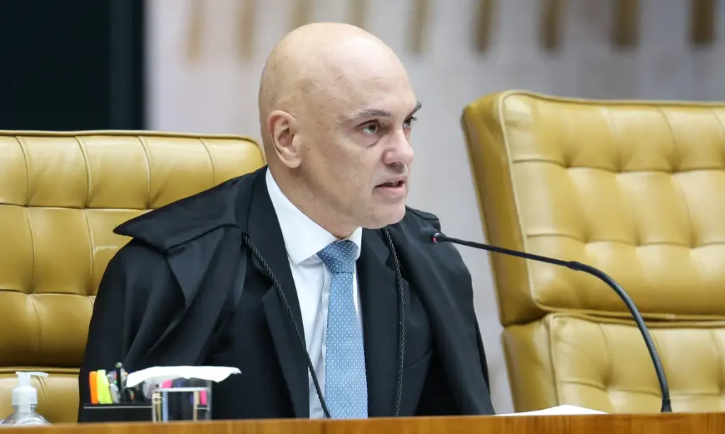 Sessão plenária do STF.Ministro Alexandre de Moraes.Foto: Victor Piemonte/STF