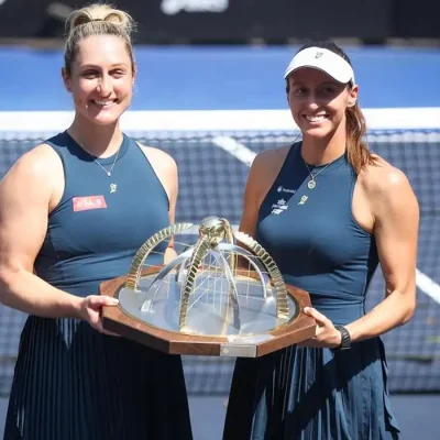 Luisa Stefani é bicampeã de duplas do SP Open, o primeiro ao lado da canadense Gabriela Dabrowski - em 21/09/2026