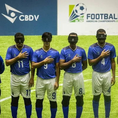 Seleção brasileira - futebol de cegos - Copa América 2026 no CT Paralímpico Brasileiro