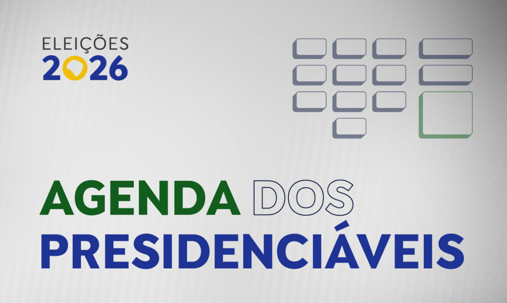 Brasília (DF), 18/08/2026 - Arte Agenda dos Presidenciáveis.
Arte EBC