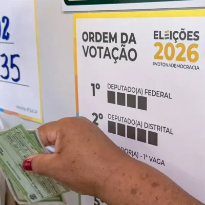 Brasília (DF), 04/10/2026 - Início das votações na escola COC.
Foto: Fabio Rodrigues-Pozzebom/Agência Brasil