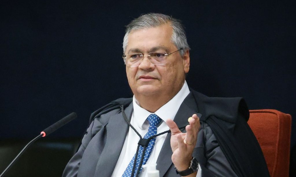 Brasília (DF) 09/09/2025 - O ministro Flávio Dino durante sessão da Primeira Turma do  Supremo Tribunal Federal (STF) que retoma o julgamento dos réus do Núcleo 1 da trama golpista. Foto: Gustavo Moreno/STF